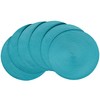 HODJOY Round placcemats Set of 6, Table mats for Indoor