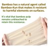 Purafide 100% Bamboo, thick 3-ply toilet paper, tree-free, unbleached, sustainable,