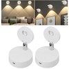 LED Spotlight Rechargeable Picture Lights RGB Closet Spotlights 13 Color