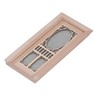 Doll House Screen Door Birch 1:12 Mini Natural Finish Dollhouse