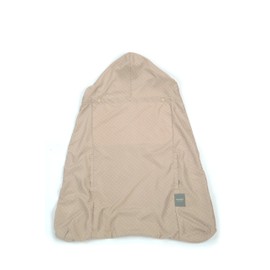 BABYHOPPER CKBH03002 Packable Rain Cover / Natural Dot [Rain Gear for Baby Carriers] [Perfect for Ergo Babies]