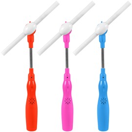 jojofuny 3 Pcs Flashing Light Up Windmills, Light Up Windmill Toy, Flashing Windmill Toy, Kids Spinners Windmills, Glow in The Dark Party Supplies, Kids Birthday Party Favors for Teens