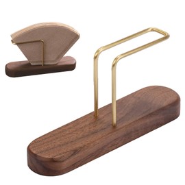 FEMONGY Coffee filter holder, filter bag holder, coffee filter holder, coffee filter storage, coffee filter attachment, filter coffee attachment - holder for coffee filter for storage, 7 x 14 x 3.5 cm