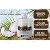 Advanced Clinicals Coconut Oil Cream. Spa size 16oz Moisturizing Cream.