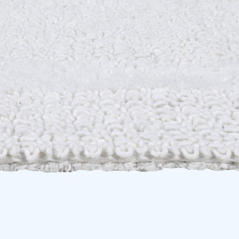 Homescapes Premium Shower Mat, White, 50 x 50 cm with
