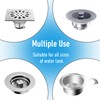 Sibba 200 Pcs Kitchen Disposable Mesh Sink Strainer Bag Flippable