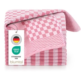 Blumtal Premium Tea Towels, High-Quality Tea Towels, 100% Cotton, Oeko-Tex® Certified, Chequered, 50 x 70 cm