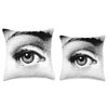 Lina Cavalieri - Right Eye Lina Cavalieri Throw Pillow
