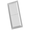 130 x 300 mm White Plastic Ventilation Grille – Exhaust