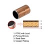 sourcing map Sleeve Bearings 10 mm Bore x 12 mm