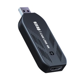 Cam Link 4K – 4K30/1080p120 Camera Capture Card for Streaming & Recording via DSLR, Camcorder, Action Cam – Low Latency for Live Streaming, Video Conferencing, Gaming on OBS, Zoom, Windows & Mac