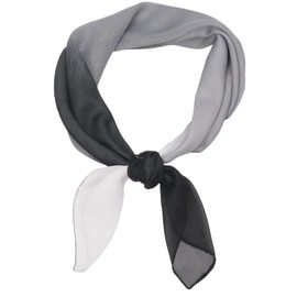 FAIRYGATE Womens Scarf Ladies Scarves Lightweight Clearance Silk Scarf for Women Fashion Plain Square Chiffon Scarfs 50s Neck Wrap Lovely Colours A2718