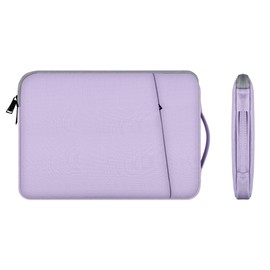 Portable Monitor Case 15.6 Inch, Carrying Laptop Computer Bag for InnoView KYY Lepow GTEK ViewSonic ZSCMALLS AOC 15.6 Inch Portable Display Monitors, Purple