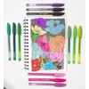 Zebra Pen Doodlerz Gel Stick Pen with Display Cup, Smooth