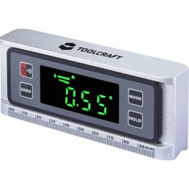 TOOLCRAFT TO-9616512 Digitaler Winkelmesser 360 °