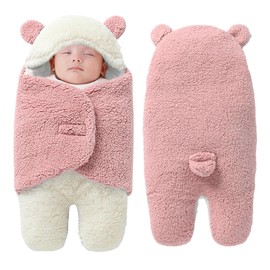 Glossave Baby Swaddle [2025 Fall/Winter Recommended by Midwives] Baby Clothes, Swaddle, Baby Swaddle, Newborn Wear, Baby Bedding, Cotton Sleeping Bag, Prevents Moro Reflex, No More Night-Crying, Baby