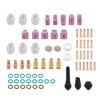 Timunr 71PCS TIG Welding Torch Repair Kit – Stubby Gas