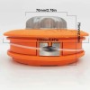 Cabezal Universal Metalica Acceso Para Desmalezadora Césped Naranja