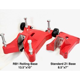BLUEROCK RB1 Rolling Base Upgrade 13.5"x10" for 4Z1WS, 8Z1, 10Z1 Concrete Core Drill Stand Rigs