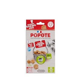 Popote Dog Treats, Chicken Recipe, High Protein & Soft Texture, Homemade French Mix with 40 Cookies, 7.05 oz