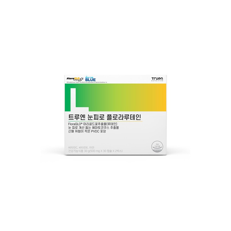 Truen (현대Hmall)2박스 트루엔 눈피로 플로라루테인 (Hyundai Hmall) 2 Boxes TruEn