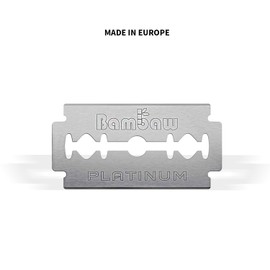 Safety Razor Blades | Swedish Steel Replacement Razor Blades | 100 Pack - 18 to 24 months supply | Bambaw
