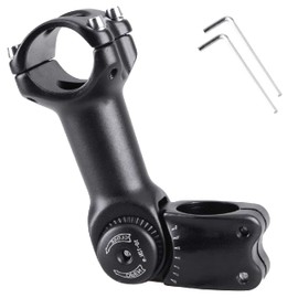 Azarxis 25.4mm 31.8mm Stem 70mm 80mm 90mm 110mm 120mm 130mm 17 35 45 60 Degree Adjustable Bike Stem Mountain Bike Stem Short Handlebar Stem for Bicycle, Road Bike, MTB, BMX, Cycling