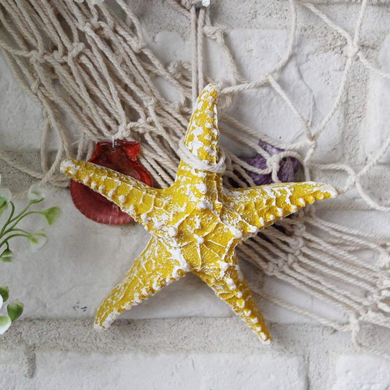 RAYLINE-DO RayLineDo Creative Mediterranean Style Design Beach Starfish Resin Five-Pointed