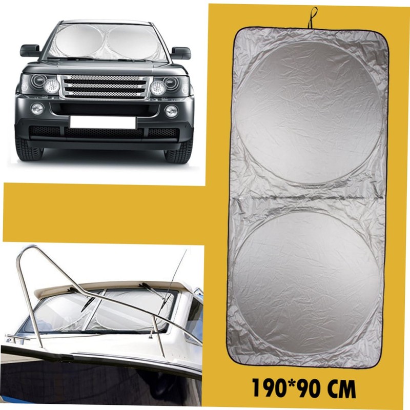 FUNOMOCYA Car Sunshade Solar Reflective for Windshield UV Protection Block