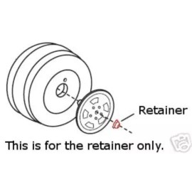 Power Wheels (2) Fisher Price Power Wheels Retainer Cap Nut  00801-1451 GENUINE