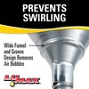 Lumax LX-1704 Heavy Duty Galvanized Steel Funnel with 12" Flexible