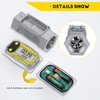 CGOLDENWALL 2-Inches Water Meter Turbine Fuel Flow Meter Digital Flowemeter