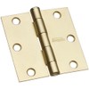 National Hardware V512 3" Door Hinge in Satin Brass