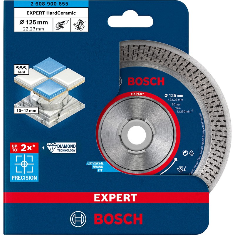 Bosch Professional 1 x Expert HardCeramic Diamond Cutting Discs (for