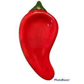 CRAFT CHILI PEPPER CERAMIC SPOON REST