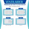 Vent Filter Set 20" x 84" Electrostatic Media + 126"