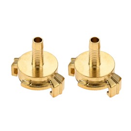bowarepro Geka Coupling 3/8 Inch Quick Coupling Hose Piece Made of Brass, Geka Quick Coupling 3/8 Inch Hose Nozzle, System Geka Hose Piece with Nozzle 3/8 Inch (10 mm) Pack of 2