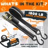 Terixe 4 Pack Tie Down Kit for Ruffland Kennel -
