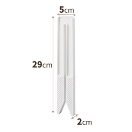 Tenma Shoe Care Diatomaceous Earth Dry & Care Boot Clip, White, Approx. 2.0 x 0.8 x 11.4 inches (5 x 2 x 29 cm)