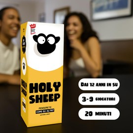 ATM Gaming Holy Sheep – Gioco da Tavolo per Famiglie e Amici – Pensa Come i Tuoi Compagni di Squadra! – Da 3 a 9 Giocatori – Ideale gioco da viaggio - Italiano