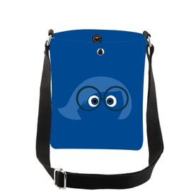 CMNIM Cartoon Sadness Emotional Gifts Inside Sadness Character Crossbody Bag Out Movie Inspired Gifts for Fan Cross Body Bag (SADNESS CB)