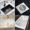 Vonty Stainless Steel Round Floor Drain Cover 6 Inch -
