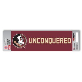 FANMATS 61407 Florida State Seminoles 2 Piece Team Slogan Decal Sticker Set