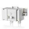 Leviton 125A 2-Pole Main Circuit Breaker, Thermal Magnetic, White, LM125-T