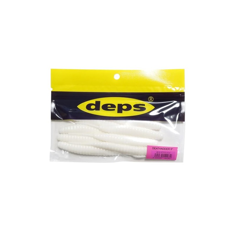 deps DEATH ADDER DEATH ADDER 5" (#8 WHITE SOLID )
