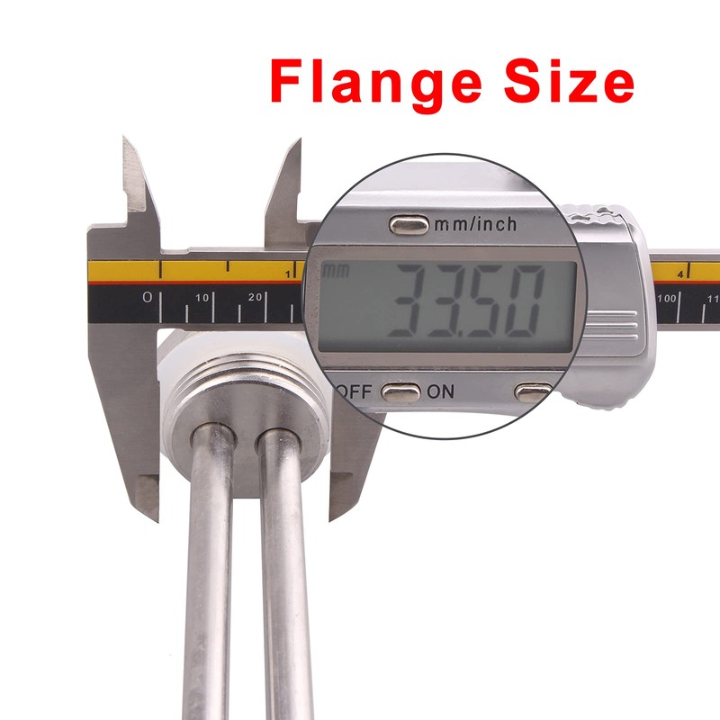 DERNORD 750W Heating Element 220V Electrical Brewing Water Boiler Heater