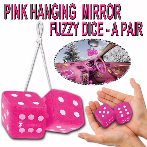 Zone Tech Pair Briefcase Car Hot Pink Hanging Key Chain