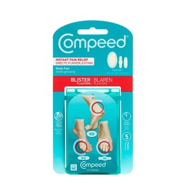 Compeed Advanced Blister Care Cushions, Package of 5 Mixed Size Cushions (2 Count)