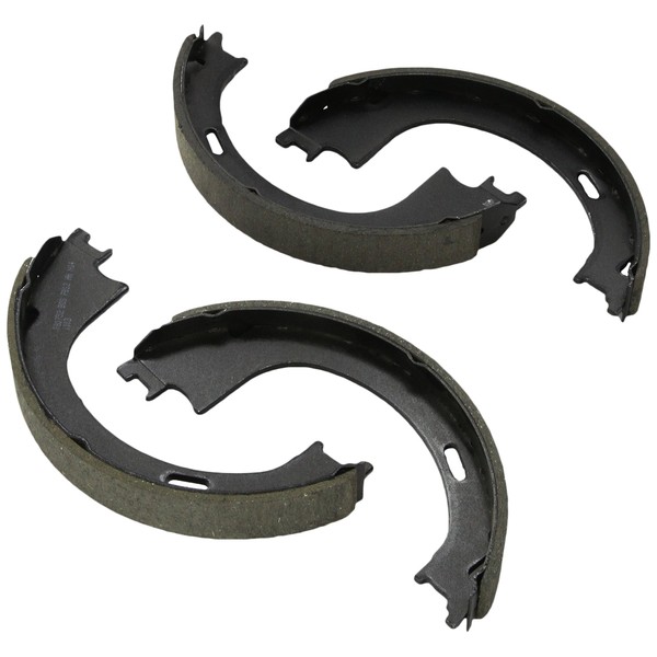 BOSCH BS752 Blue Parking Brake Shoe Set - Compatible With Select Ford Expedition, F-150, F-250; Lincoln Blackwood, Mark LT, Navigator, Town Car