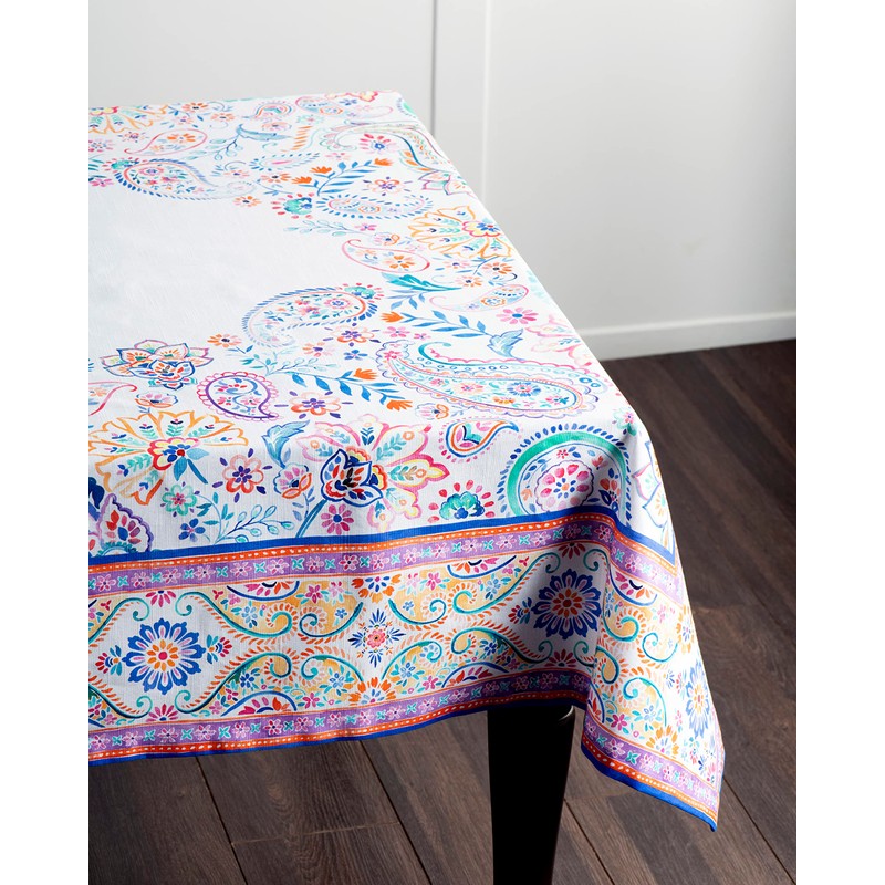 Maison d' Hermine Tablecloth 100% Cotton Table Cover Decorative Washable